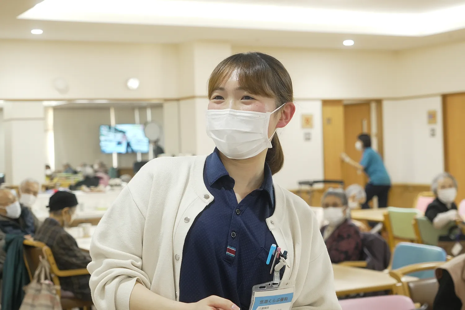 いなほの郷で働くスタッフの様子