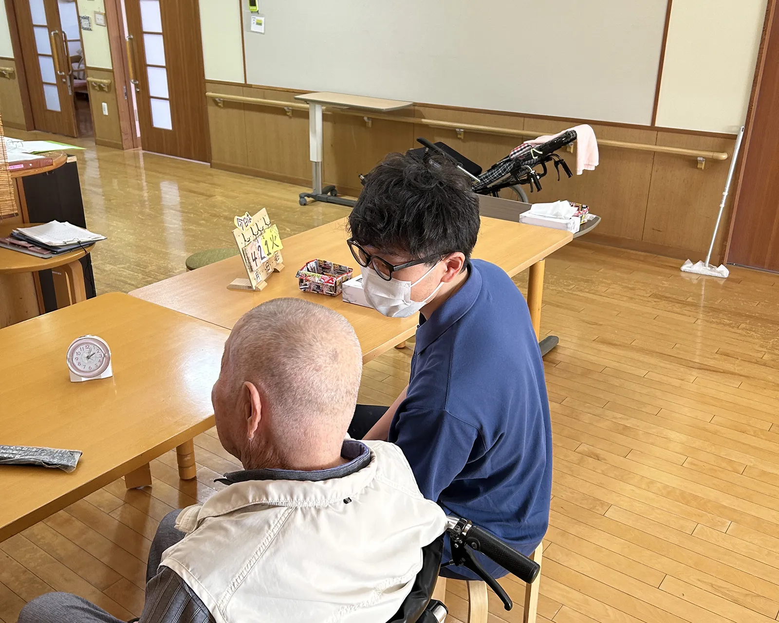 いなほの郷で働くスタッフの様子