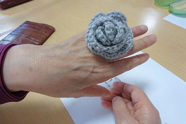 編み物講習会